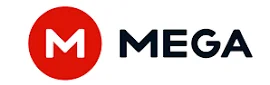 Logo ufficiale di mega cloud storage.
